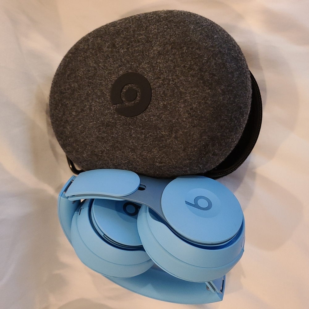 Beats by Dre Over-Ear Headphones in Light Blue